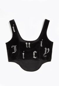 Juicy Couture CAIT DIAMANTE CORSET - Top - black