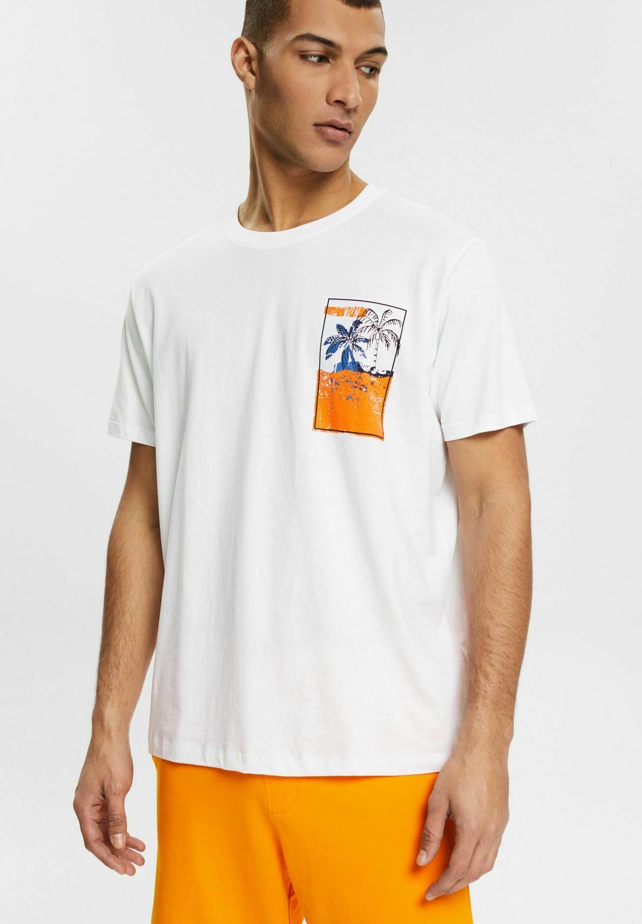 edc by Esprit T-shirt print - white/wit - Zalando.nl