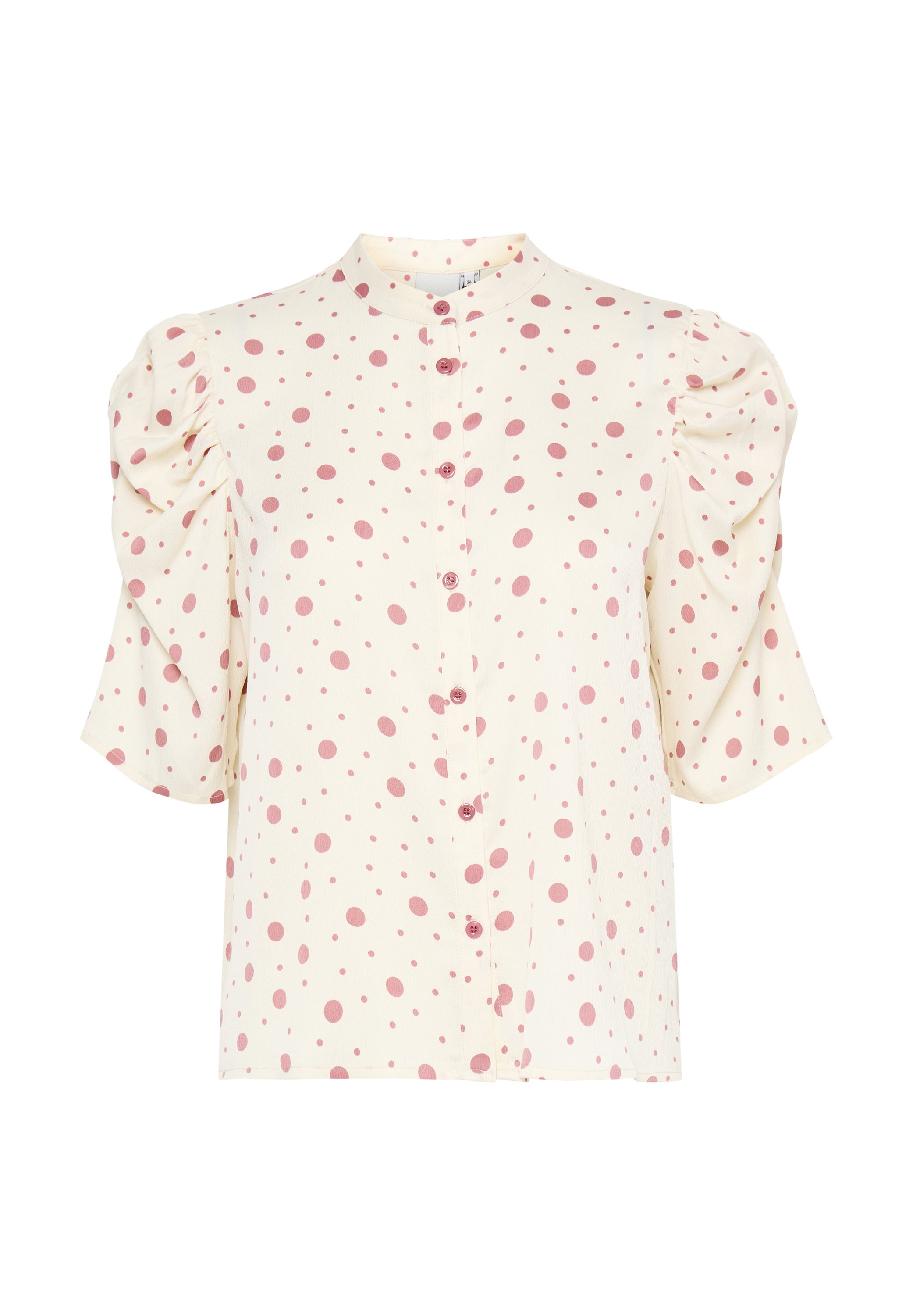 売れ筋商品|||イチ シャツ レディース トップス IHKate - Blouse - cloud dancer  rosa dot ICHI IHKate - Blouse - cloud dancer rosa dot/white - Zalando