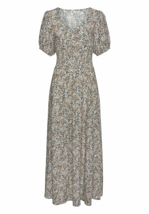 MAXIKLEID - Maxi-jurk - grau-bedruckt