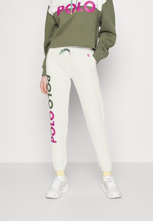 LOGO GRAPHIC FLEECE SWEATPANT - Tracksuit bottoms - nevis