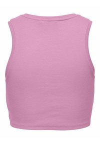 ONLY TANK SLIM FIT RUNDHALS - Top - begonia pink