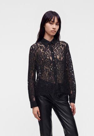 ONLY, ONLBIRUN SHIRT - Nööpidega pluus - black