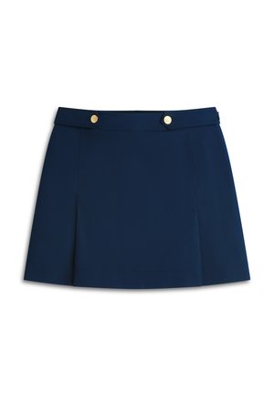Tommy Hilfiger, PLEATED TWILL MINI SKIRT - Falda plisada - dark night navy