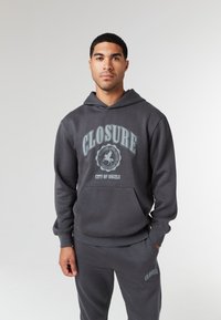CLOSURE London VINTAGE VARSITY TRACKSUIT - Tuta - charcoal