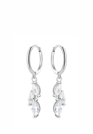 CLUSTER HUGGIE - Earrings - silberfarben