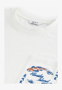 Selected, ecru pocket