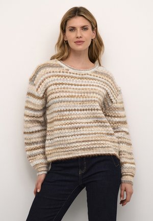 Culture CUHAZEL - Jumper - dune melange multi