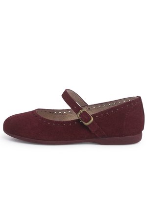Pisamonas HEBILLA FINA Y PICADO - Babyschoenen - burdeos