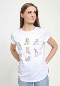 Disney DISNEY WINNIE THE POOH WINNIE POSTER - Camiseta estampada - white