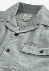 Next SHORT SLEEVE WITH CUBAN COLLAR - REGULAR FIT - Skjorter - grey