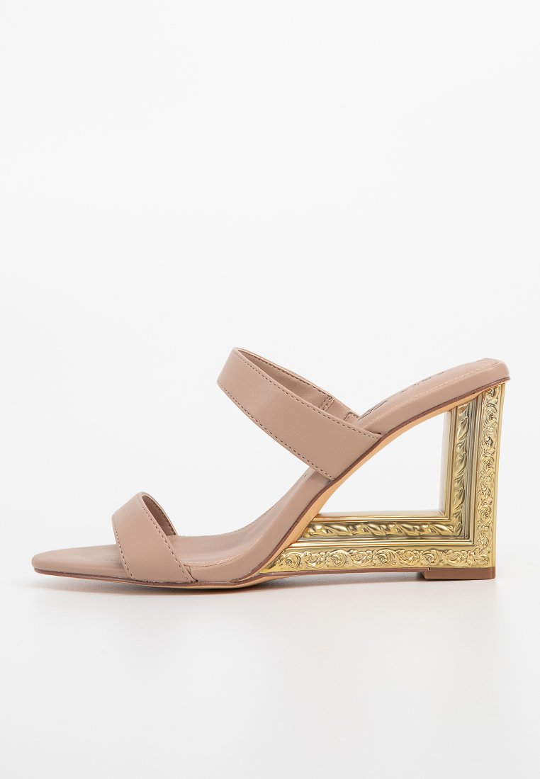 Katy Perry Muiltjes met hak taupe