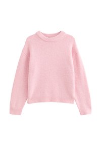 CREW NECK OVERSIZED TEXTURED - Trui - bright pink