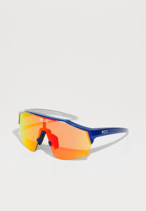 ALIBI UNISEX - Sports glasses - blue/silver/red