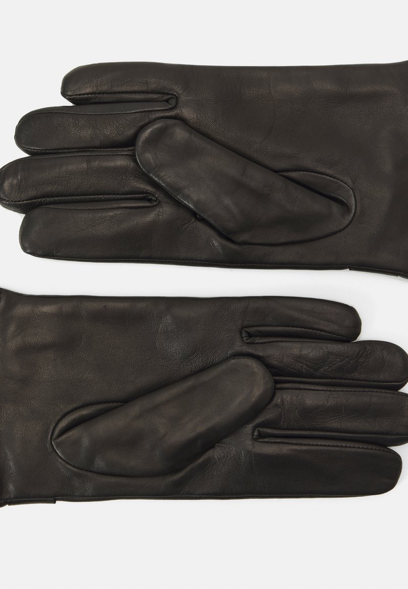 armani exchange leather gloves