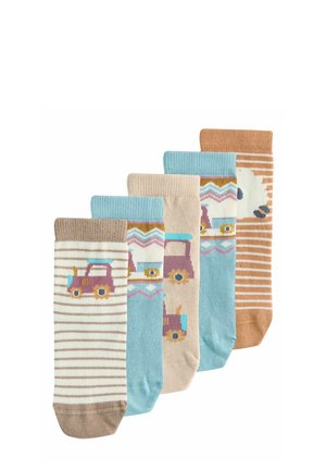 RICH 5 PACK - Sokid - blue neutral farm