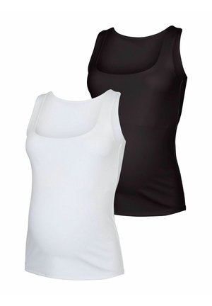 Vero Moda TOP 2-PACK TOP - Débardeur - black