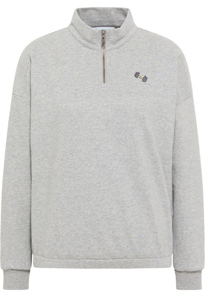 Talence Sweater grijs gemêleerd