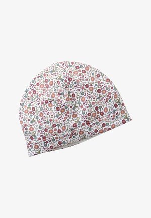 Vertbaudet, VERTBAUDET BLUMIGES SET AUS MÜTZE UND SNOOD FÜR MÄDCHEN - Beanie - rosenholz