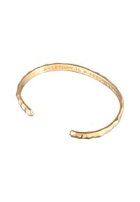 HAZE & GLORY STRUCTURED EVERYDAY CUFF - Bracelet - gold-coloured