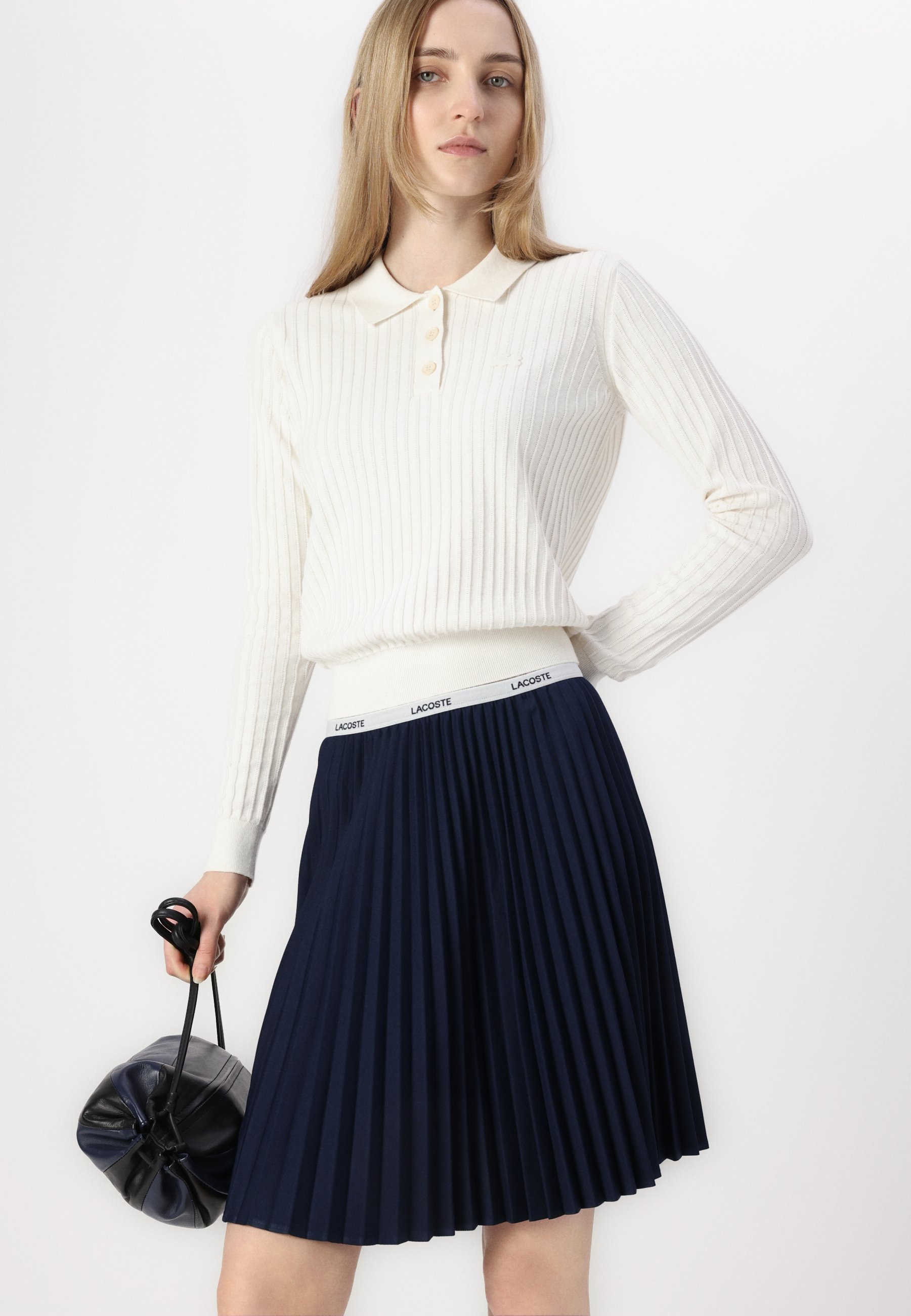 Lacoste Mini skirt - navy blue/dark blue - Zalando.co.uk