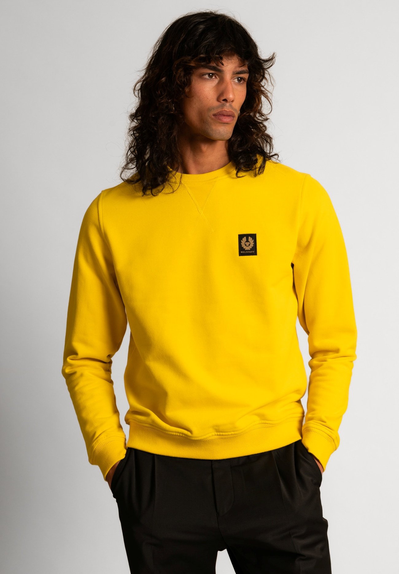 Belstaff 232-100049 BELSTAFF BATCH - Sweatshirt - gelb/yellow - Zalando.de