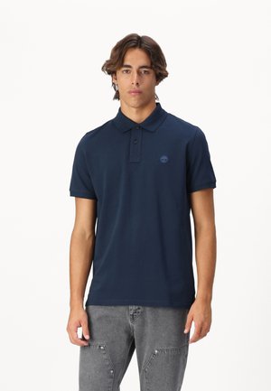 Timberland MILLERS RIVER SHORT SLEEVE  - Polo shirt - dark sapphire