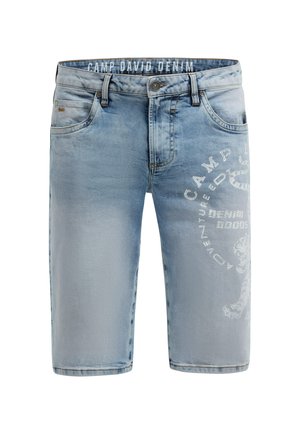 Camp David, CAMP DAVID SKATER JEANS NI:CO REGULAR FIT - Jeans Shorts - summer blue print