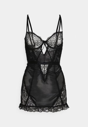 BIJOUX BABYDOLL - Camisón - black