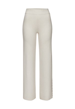 Tracksuit bottoms - wollweiß meliert