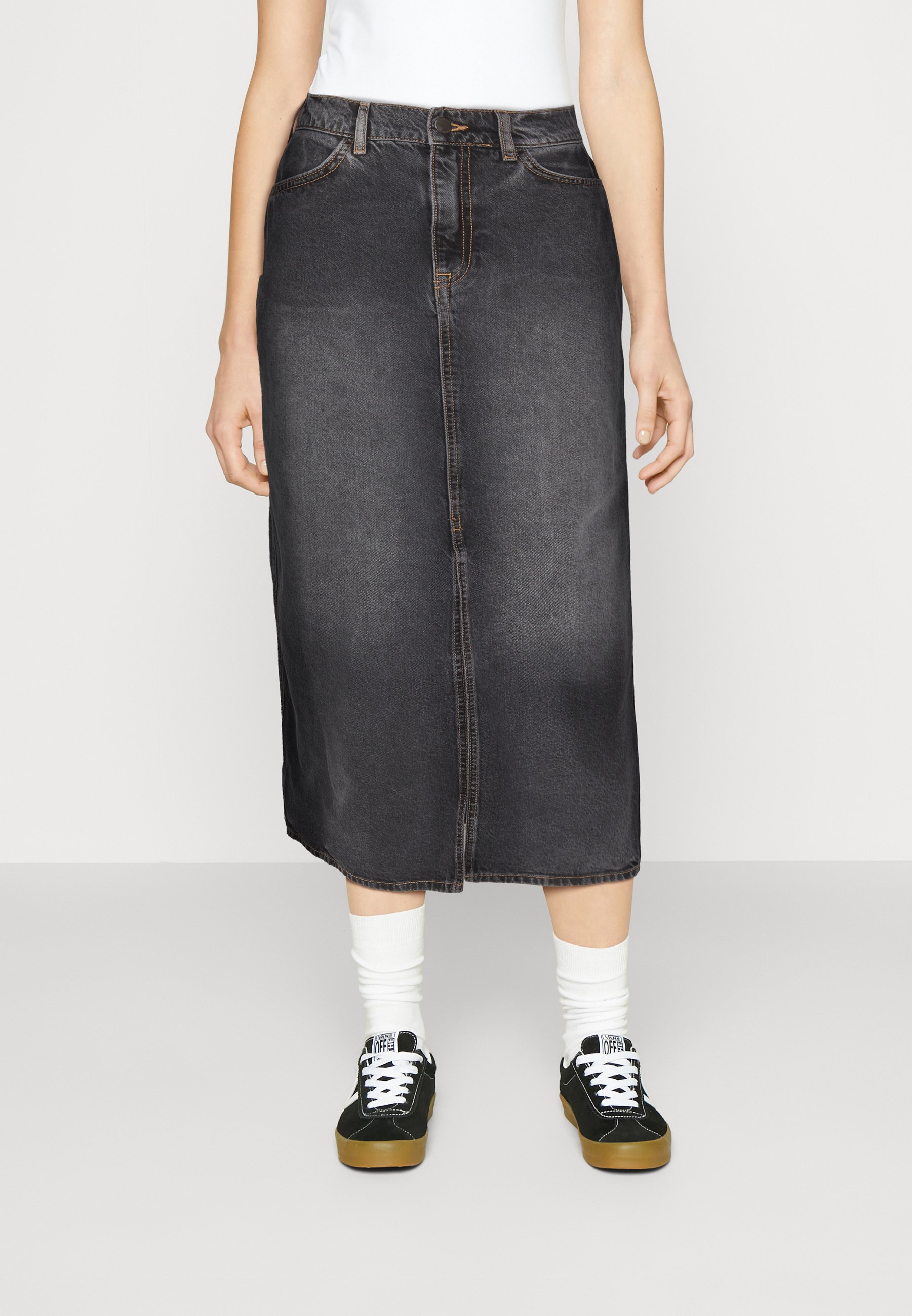 ONLY Tall ONLEMY MAYA SKIRT LIFE - Falda Acampanada - Black/negro