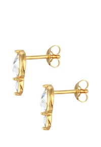 Elli ELEGANT ROUND - Ohrringe - gold-coloured