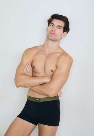 KAMEO LOGO TRUNK 7 PACK - Boxerkalsong - midnight/clear sky/olive