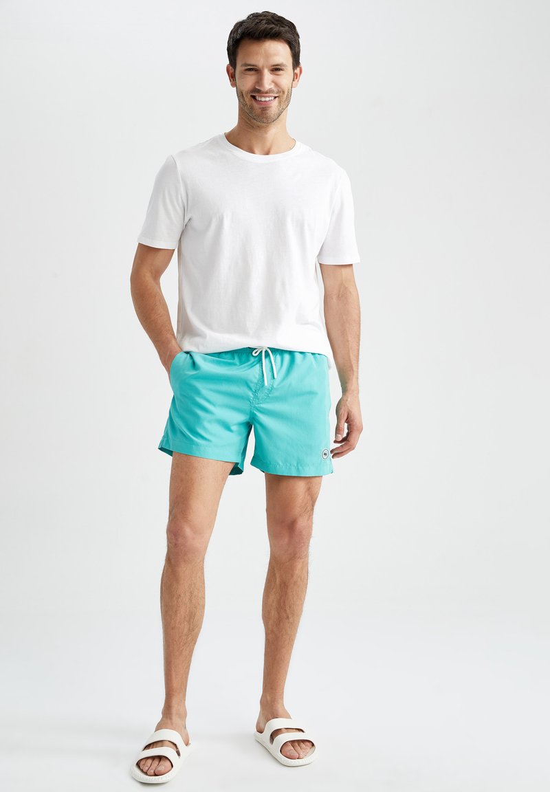 Herren Badehosen | DeFacto LUKE Badeshorts blue/gelb - DV81590 Herren Badehosen | DeFacto LUKE Badeshorts blue/gelb - DV81590
