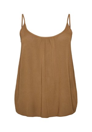 Zizzi, T_SHIRT_TOP - Μπλούζα - braun