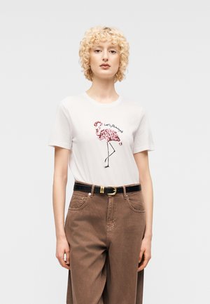 ONLKITA PRINT - T-shirts print - bright white