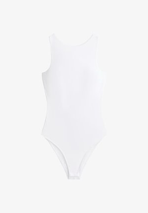 OYSHO, OPEN-BACK COMFORTLUX BODYSUIT. - Body - stone
