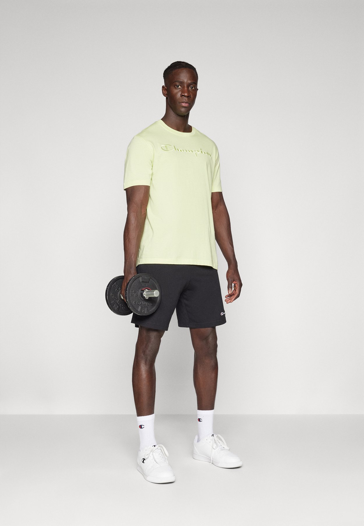 ICONS ATHLETIC SHORTS WITH SMALL LOGO