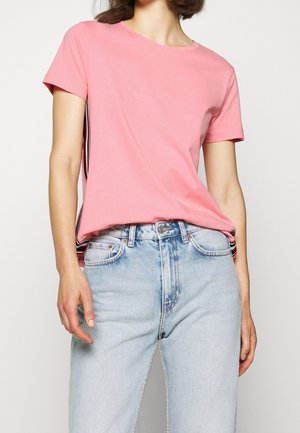 T-shirt med print - pink