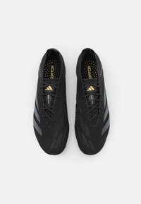 adidas Performance PREDATOR ELITE FIRM GROUND - Scarpe da calcio per terreni duri - core black/carbon/gold metallic