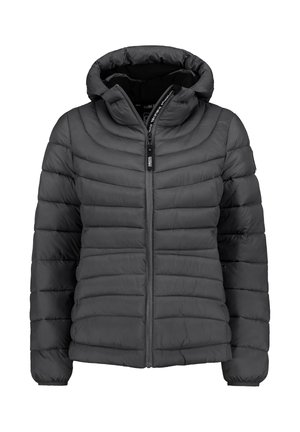 MIT KAPUZE UND REISSVERSCHLUSS - Winterjacke - dunkelgrau