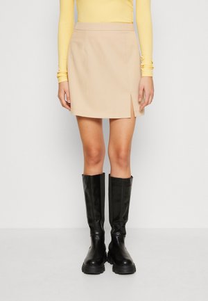 Minifalda - beige