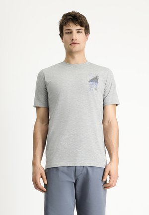 GEMUSTERTES - T-Shirt print - medium grey