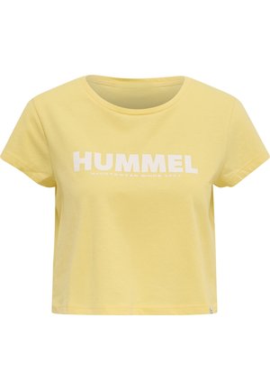 Hummel LLEGACY CROPPED  - T-shirt z nadrukiem