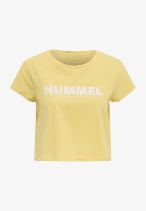 Hummel LLEGACY CROPPED - T-shirts print - golden haze