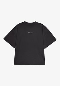 BRACY HEAVY OVERSIZED TEE - T-shirt - bas - black/white