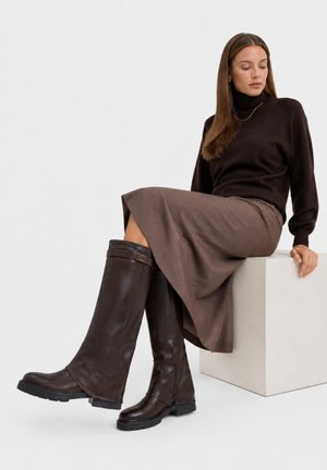 Salinyang, SALINYANG DAMEN STIEFEL STIEFEL - Bottes à plateau - braun