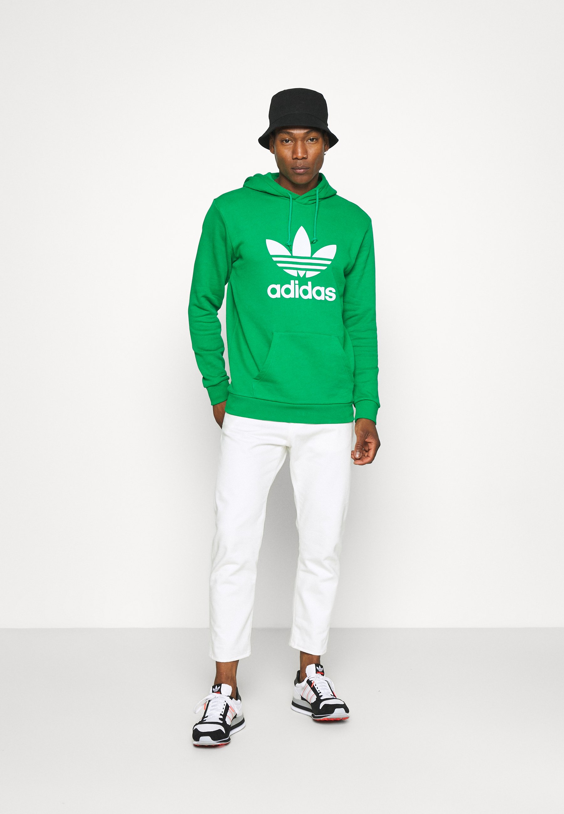 adidas trefoil green