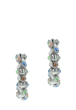 Earrings - silver multicolor
