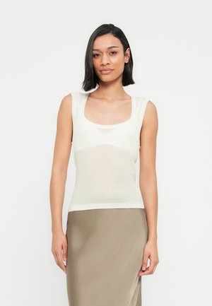 DOU TANK  - Μπλούζα - egret